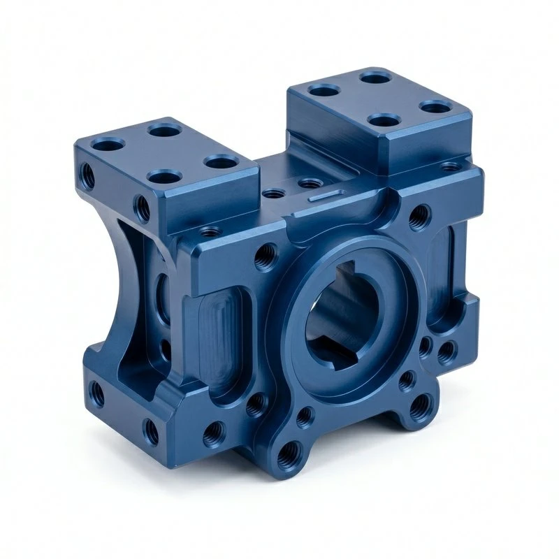 Anodiserad aluminium kylflänsar