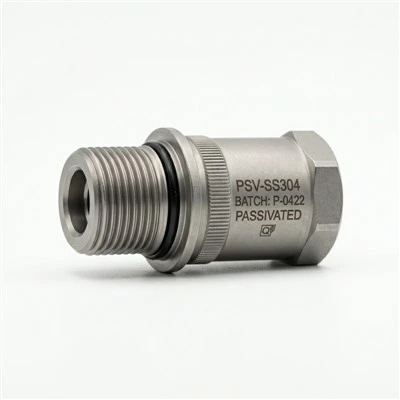Passiverade rostfria skruvar